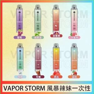 VAPOR STORM風暴辣妹一次性主機充電7500口（5%）